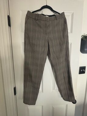 H&M Brown Plaid Women’s Dress Pants
